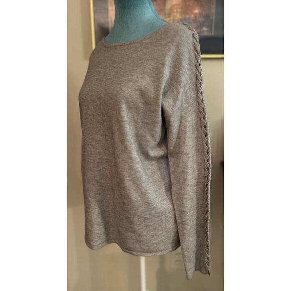 Colour Works Grey Sweater - Picture 2 of 7
